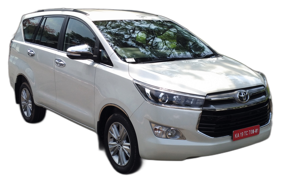 Toyota Innova Crysta luxury MPV with captain seats